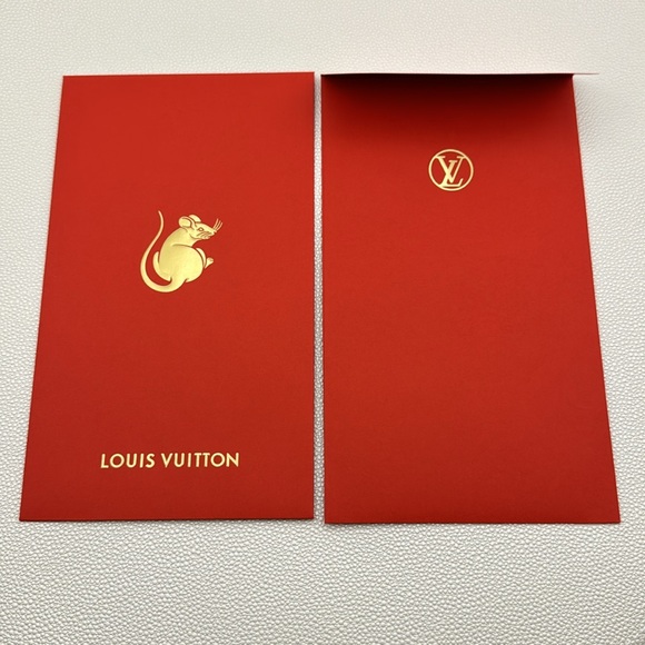 Louis Vuitton Red Envelopes in Box - Picture 4 of 9